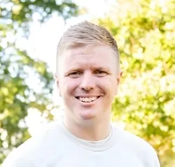 Portrait of James Brown, Commercial Director of BLAST