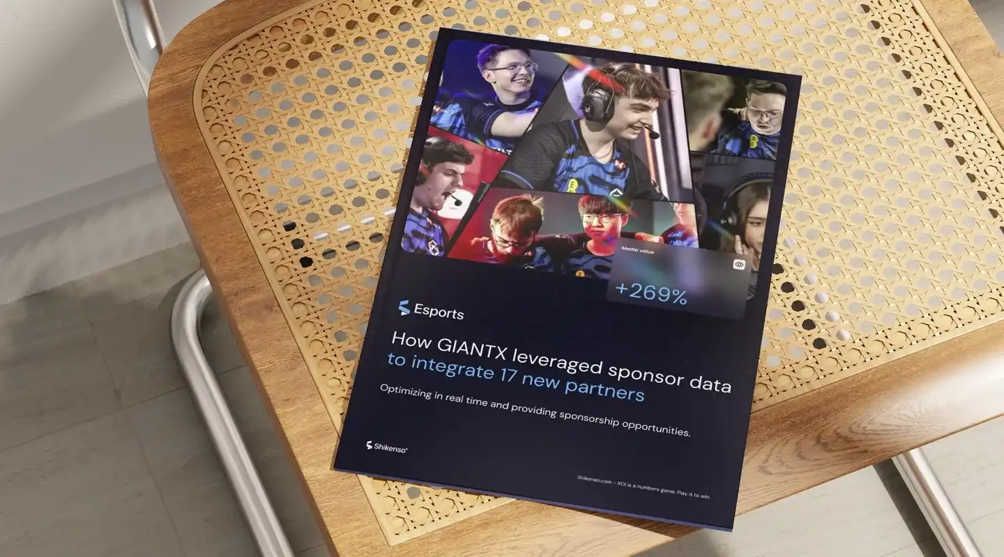Printed GiantX case study raport on woven chair seat.