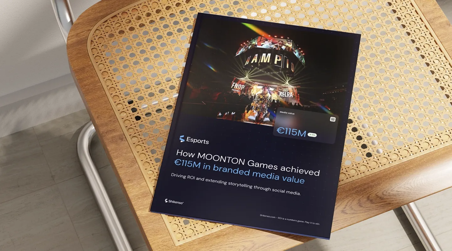 Printed Moonton case study raport on woven chair seat.