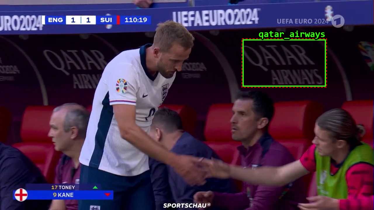 England player being substituted during a UEFA EURO 2024 match against Switzerland, with Qatar Airways branding visible behind the team bench.